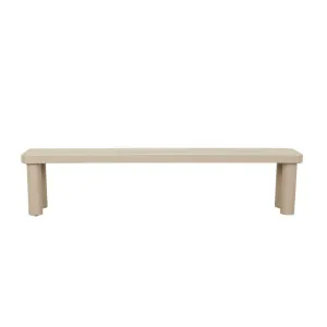 Frankie Outdoor Bench Seat - Clay by null, a Outdoor Benches for sale on Style Sourcebook