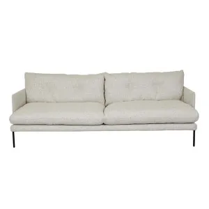Natadora Mercer 3 Seat Sofa - Mist - Black by null, a Sofas for sale on Style Sourcebook