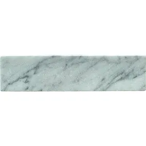 Bedrock Bianco Carrara Natural Product Tumbled by null, a Marble Look Tiles for sale on Style Sourcebook