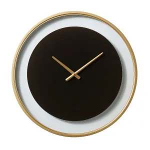 Judson Wall Clock Black - 60cm x 5cm by null, a Clocks for sale on Style Sourcebook