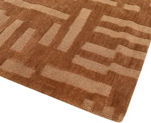 Misato  Rug - Rust by Merlino, a Rugs for sale on Style Sourcebook