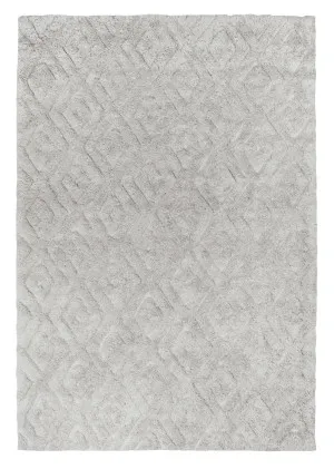 Yasmin Grey Tribal Pet Rug by Miss Amara, a Shag Rugs for sale on Style Sourcebook
