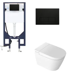 Novus Smart WH Suite P Trap Square Metal Gun Metal Button by null, a Toilets & Bidets for sale on Style Sourcebook