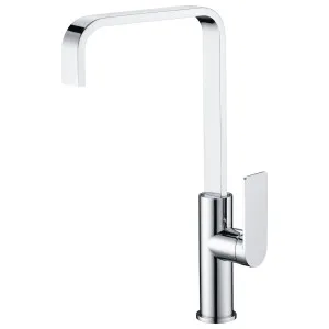 Ruki Sink Mixer Gooseneck 200 Chrome by null, a Kitchen Taps & Mixers for sale on Style Sourcebook