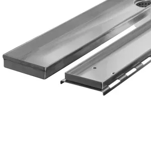 AW 316 SS 900X50mmTile Insert by BEAUMONTS, a Shower Grates & Drains for sale on Style Sourcebook
