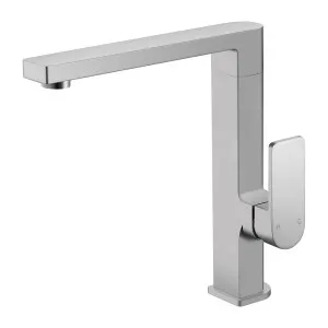 Flores Sink Mixer Square Neck 196 Brushed Nickel by null, a Laundry Taps for sale on Style Sourcebook