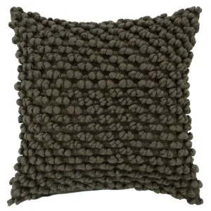 Lone Cushion Grape Leaf - 50cm x 50cm by null, a Cushions, Decorative Pillows for sale on Style Sourcebook