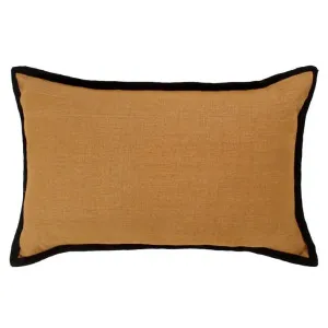 Sara Linen Cushion Apple Cinnamon - 55cm x 35cm by null, a Cushions, Decorative Pillows for sale on Style Sourcebook