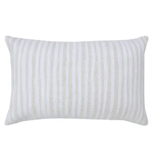 Zuri Cushion White/Natural - 60cm x 40cm by null, a Cushions, Decorative Pillows for sale on Style Sourcebook