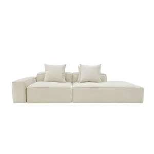 Riley Muse Flax Modular Sofa - 1x Arm, 1x Armless, 1x Right Terminal by null, a Sofas for sale on Style Sourcebook