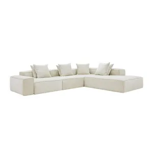 Riley Muse Flax Modular Sofa - Arm, 2x Armless, Corner, Right Terminal by null, a Sofas for sale on Style Sourcebook