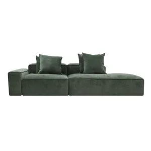 Riley Muse Forest Modular Sofa - 1x Arm, 1x Armless, 1x Right Terminal by null, a Sofas for sale on Style Sourcebook