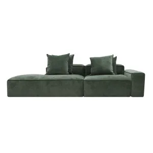 Riley Muse Forest Modular Sofa - 1x Arm, 1x Armless, 1x Left Terminal by null, a Sofas for sale on Style Sourcebook