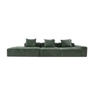 Riley Muse Forest Modular Sofa - 1x Arm, 2x Armless, 1x Left Terminal by null, a Sofas for sale on Style Sourcebook