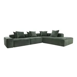 Riley Muse Forest Modular Sofa - Arm, 2x Armless, Corner, Right Terminal by null, a Sofas for sale on Style Sourcebook