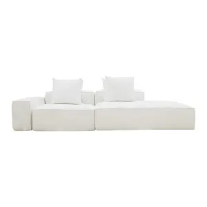 Riley Muse Frost Modular Sofa - 1x Arm, 1x Armless, 1x Right Terminal by null, a Sofas for sale on Style Sourcebook