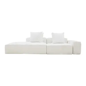 Riley Muse Frost Modular Sofa - 1x Arm, 1x Armless, 1x Left Terminal by null, a Sofas for sale on Style Sourcebook