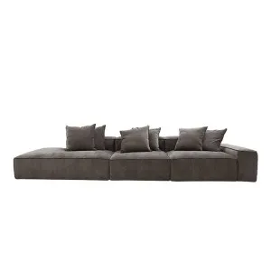 Riley Muse Mink Modular Sofa - 1x Arm, 2x Armless, 1x Left Terminal by null, a Sofas for sale on Style Sourcebook