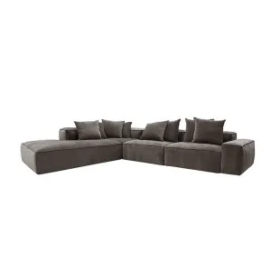 Riley Muse Mink Modular Sofa - Arm, 2x Armless, Corner, Left Terminal by null, a Sofas for sale on Style Sourcebook