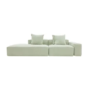 Riley Linen Oatmeal Modular Sofa - 1x Arm, 1x Armless, 1x Left Terminal by null, a Sofas for sale on Style Sourcebook
