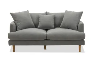 Hampton MKII 2 Seat Sofa, Grey, by Lounge Lovers by Lounge Lovers, a Sofas for sale on Style Sourcebook