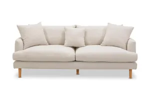 Hampton MKII 3 Seat Sofa, Florence Stone, by Lounge Lovers by Lounge Lovers, a Sofas for sale on Style Sourcebook