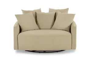 Snug Swivel Chair, Green, by Lounge Lovers by Lounge Lovers, a Chairs for sale on Style Sourcebook
