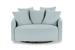 Snug Swivel Chair, Florence Marine, by Lounge Lovers by Lounge Lovers, a Chairs for sale on Style Sourcebook