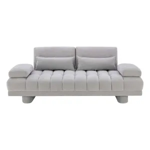 Carrie Sofa Bed in Fam Grey by OZ Design, a Sofa Beds for sale on Style Sourcebook