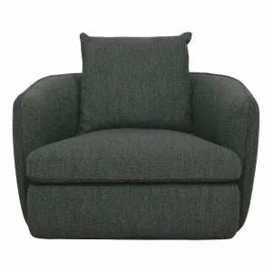 Nest Small Swivel Armchair in Het Green by OZ Design, a Chairs for sale on Style Sourcebook