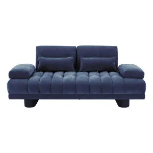 Carrie Small Sofa Bed in Fam Navy by OZ Design, a Sofa Beds for sale on Style Sourcebook