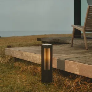 Nordlux Aludra 45 Garden Post Light Seaside Black by Nordlux, a Outdoor Lighting for sale on Style Sourcebook