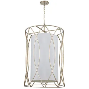 Telbix Dover 8 Light Pendant Antique Silver by Telbix, a Pendant Lighting for sale on Style Sourcebook