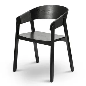 Ex Display - Phelps Dining Chair - Full Black by Interior Secrets - AfterPay Available by Interior Secrets, a Dining Chairs for sale on Style Sourcebook