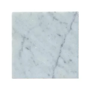 Bedrock Bianco Carrara Natural Product Tumbled by null, a Marble Look Tiles for sale on Style Sourcebook