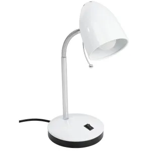 Eglo Lara Table Lamp with USB Charging White by Eglo, a Table & Bedside Lamps for sale on Style Sourcebook