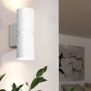 Eglo Passa Wall Light White by Eglo, a Outdoor Lighting for sale on Style Sourcebook