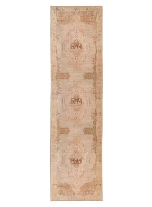 Sabine Cream and Rust Medallion Washable Runner Rug by Miss Amara, a Persian Rugs for sale on Style Sourcebook