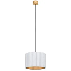 Eglo Tamaresco Pendant Light Brushed Brass by Eglo, a Pendant Lighting for sale on Style Sourcebook