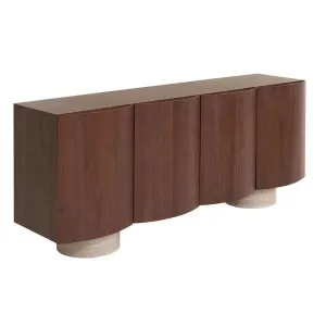 Dorit Sideboard Unit - Walnut by Interior Secrets - AfterPay Available by Interior Secrets, a Sideboards, Buffets & Trolleys for sale on Style Sourcebook