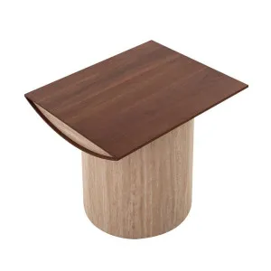 Dorit Side Table - Walnut by Interior Secrets - AfterPay Available by Interior Secrets, a Side Table for sale on Style Sourcebook