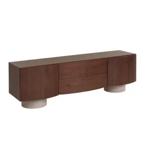 Dorit TV Entertainment Unit - Walnut by Interior Secrets - AfterPay Available by Interior Secrets, a Entertainment Units & TV Stands for sale on Style Sourcebook