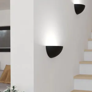 Eglo Tanura Wall Light Black by Eglo, a Wall Lighting for sale on Style Sourcebook