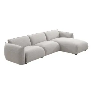 Ferrell 3 Seater Right Chaise Sofa - Clay Grey by Interior Secrets - AfterPay Available by Interior Secrets, a Sofas for sale on Style Sourcebook