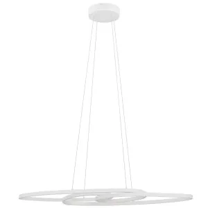 Eglo Gianella LED Pendant White by Eglo, a Pendant Lighting for sale on Style Sourcebook