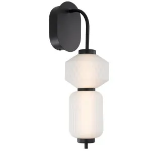 Telbix Torso LED Wall Light Black by Telbix, a Outdoor Lighting for sale on Style Sourcebook