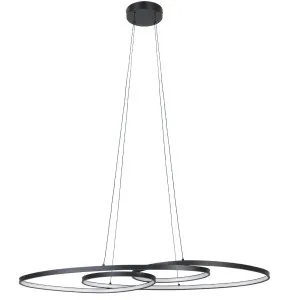 Eglo Gianella LED Pendant Black by Eglo, a Pendant Lighting for sale on Style Sourcebook