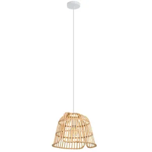 Eglo Glyneath Pendant Natural by Eglo, a Pendant Lighting for sale on Style Sourcebook
