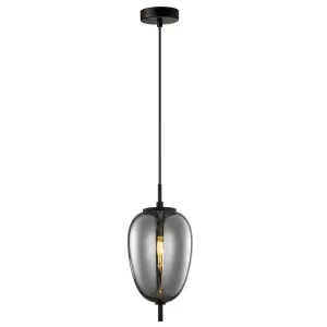 CLA Pino 1 Light Oval Pendant Black by Compact Lamps Australia, a Pendant Lighting for sale on Style Sourcebook