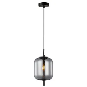 CLA Pino 1 Light Jar Pendant Black by Compact Lamps Australia, a Pendant Lighting for sale on Style Sourcebook